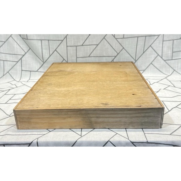 Multi Compartment Storage Shelf Organizer Cassette Tape 100 slots Natural Wood - Picture 8 of 11